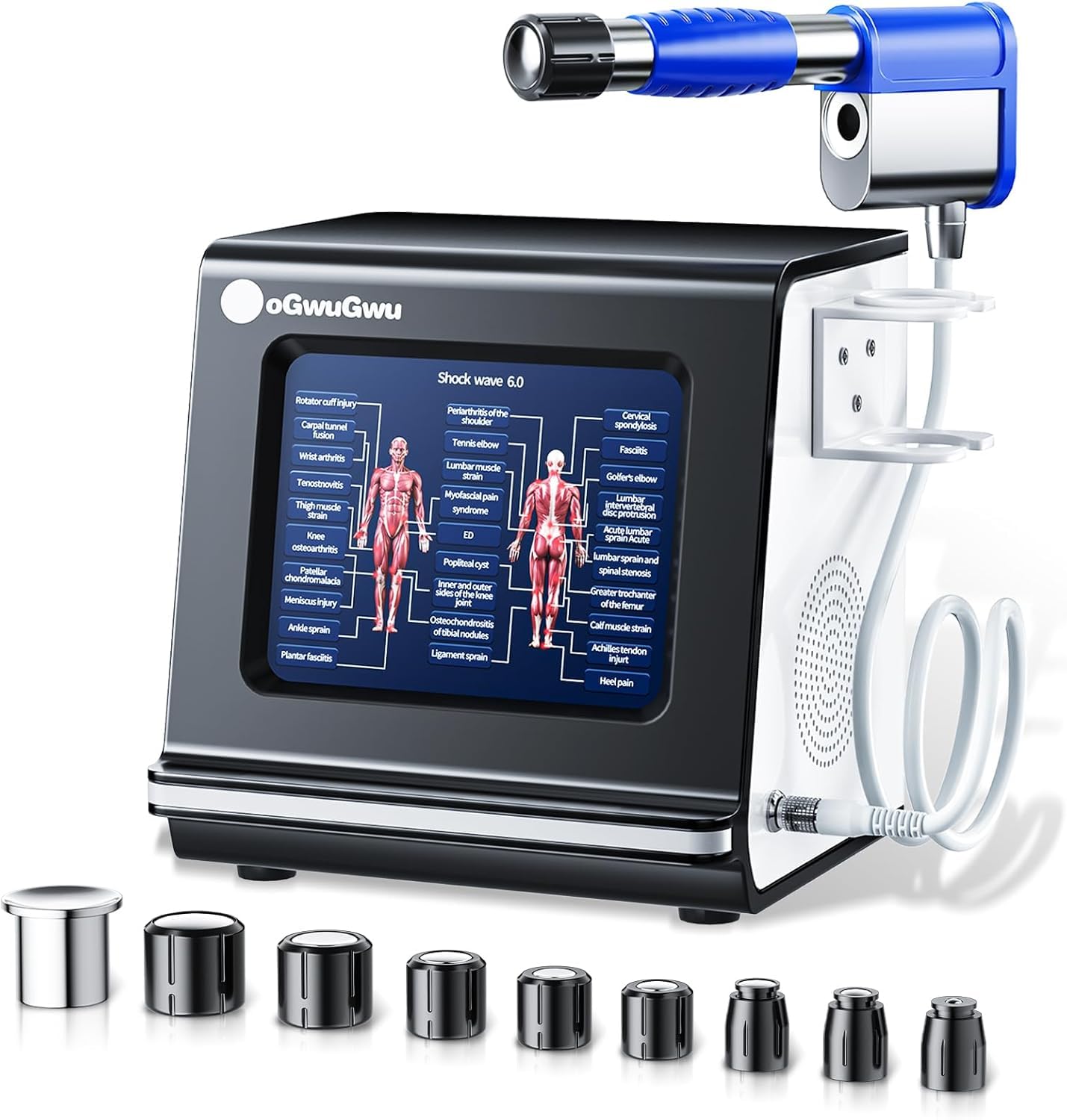 Shockwave therapy treatment for shoulder pain in clinic